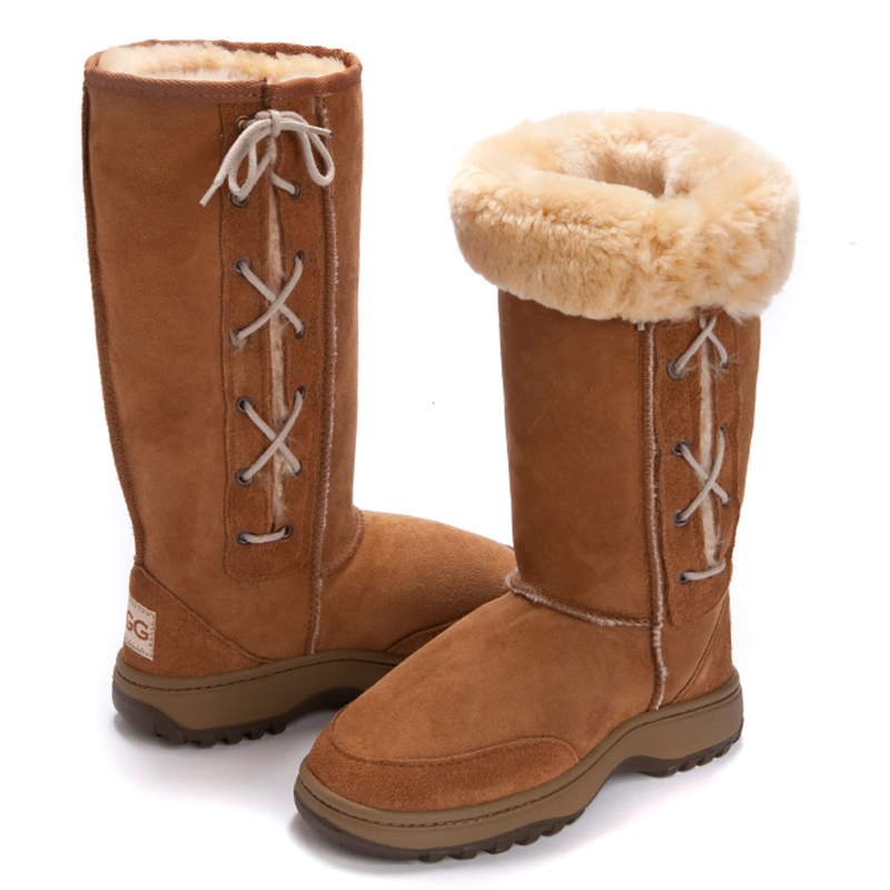 Hiking Tall Lace-up Ugg Boots