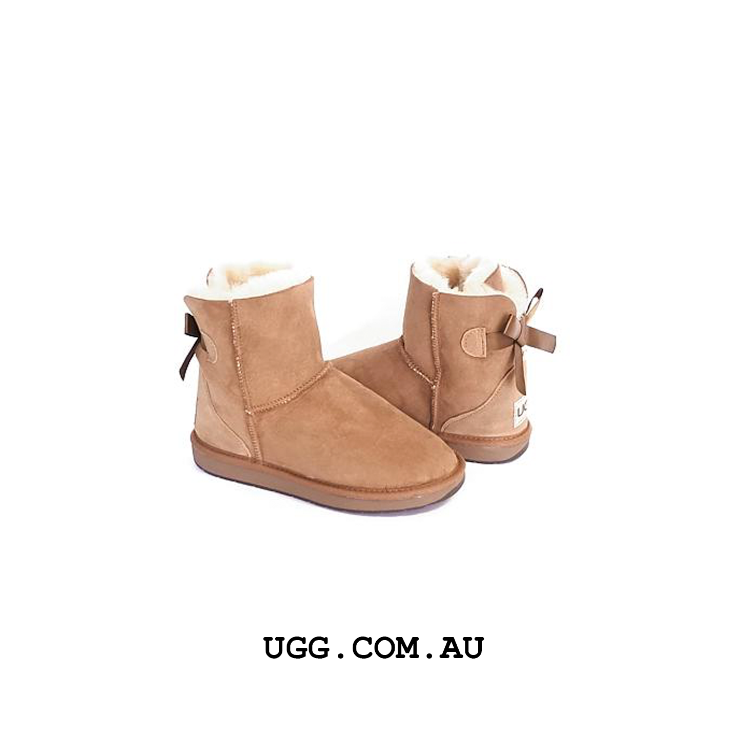 Bella Bow Mini Ugg Boots