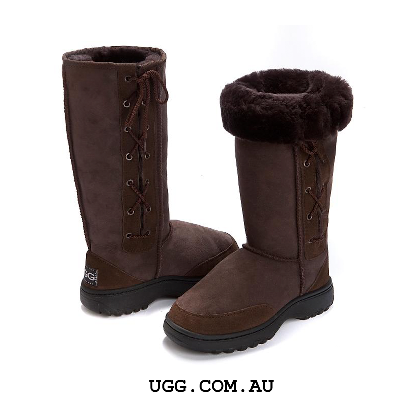 Hiking Tall Lace-up Ugg Boots