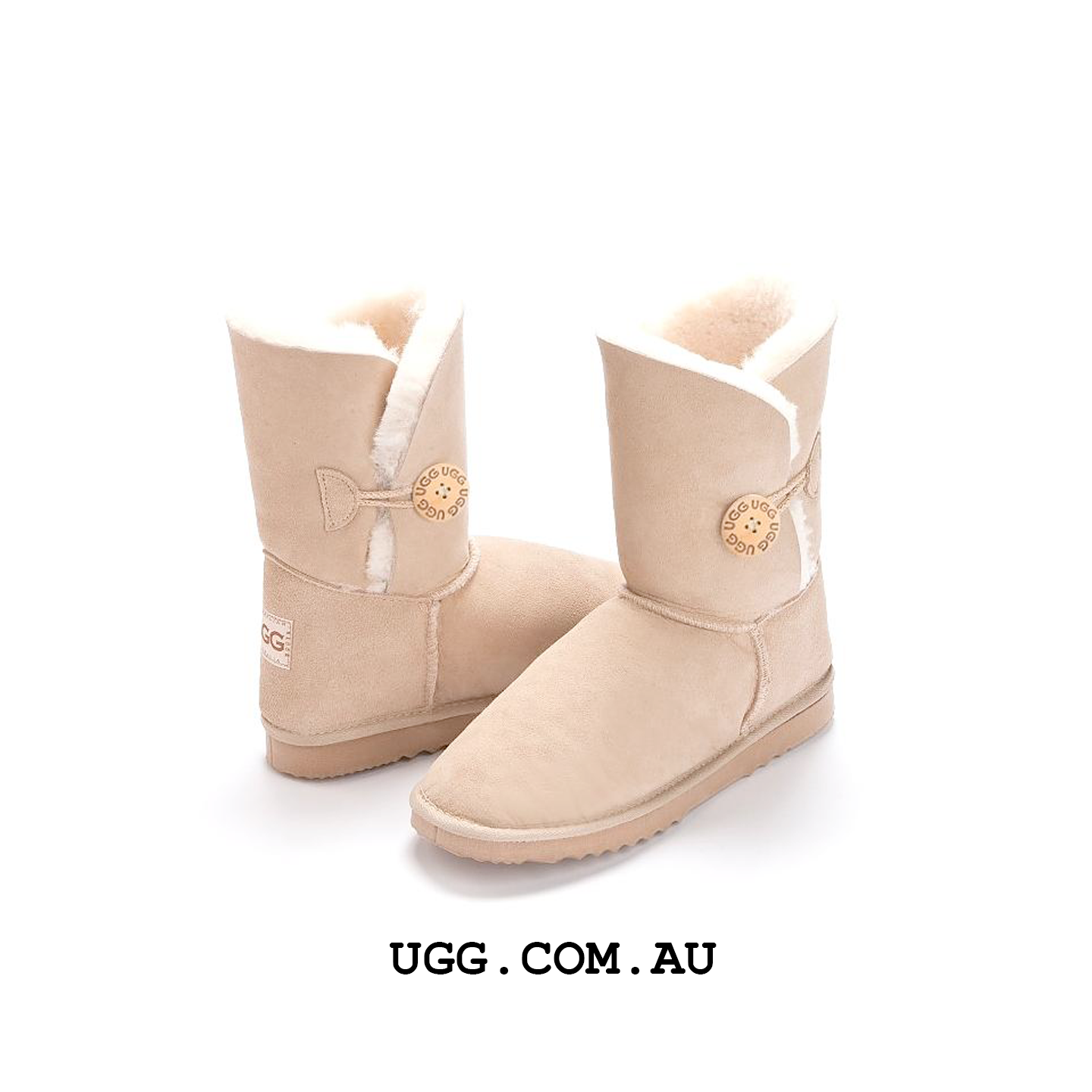 Bella Button Ugg Boots