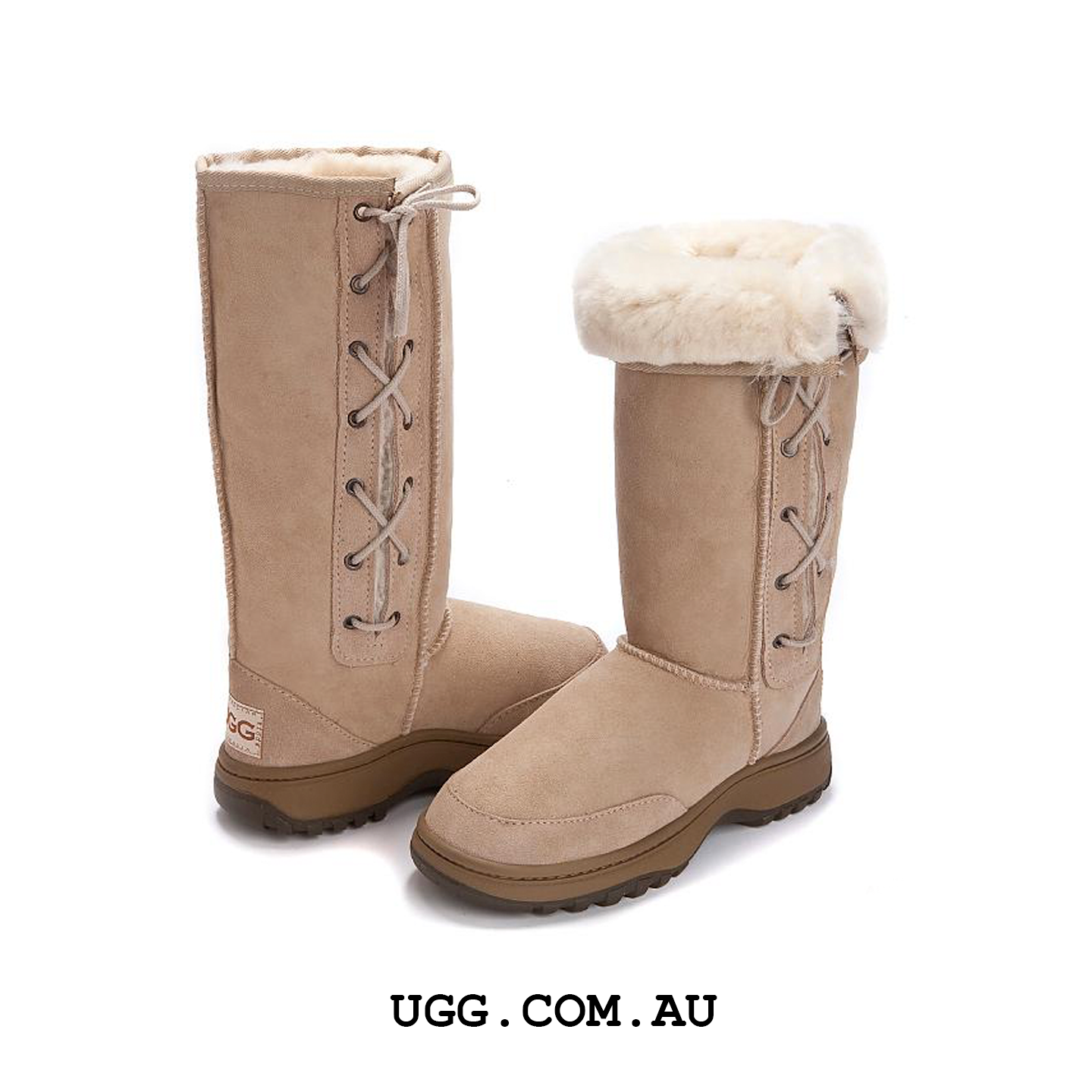 Hiking Tall Lace-up Ugg Boots