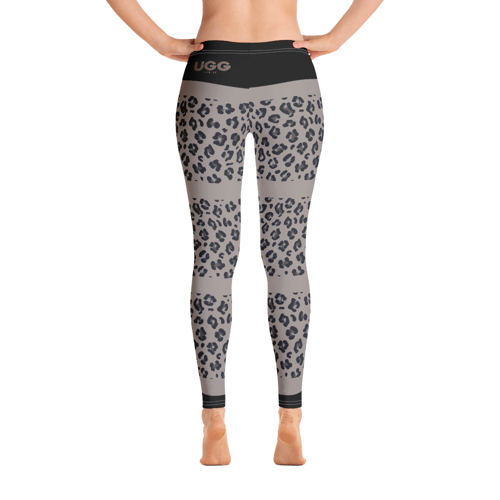 Leopard Print Leggings - Light Colour