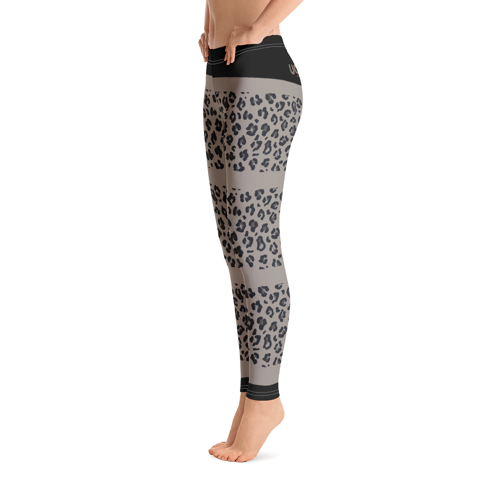 Leopard Print Leggings - Light Colour