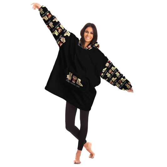 Peace Coffee Love Oversize Sn-ugg Hoodie