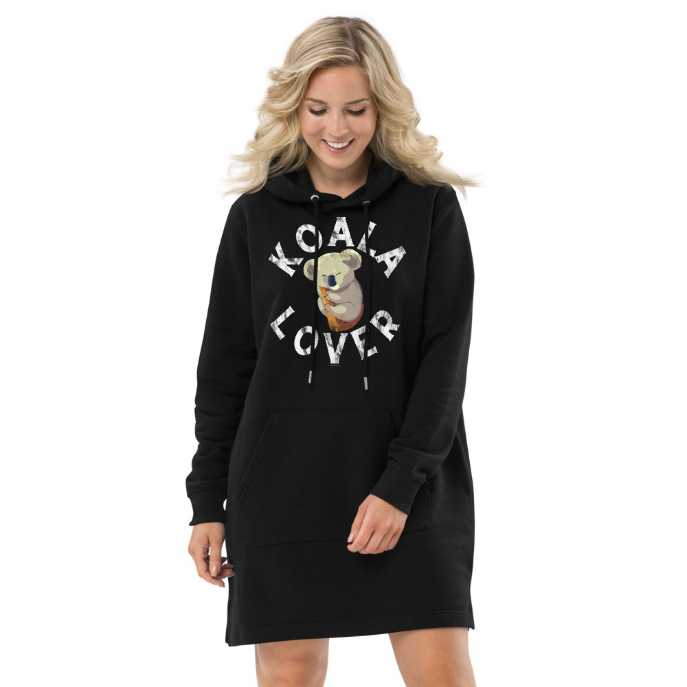 Koala Lover Hoodie Dress