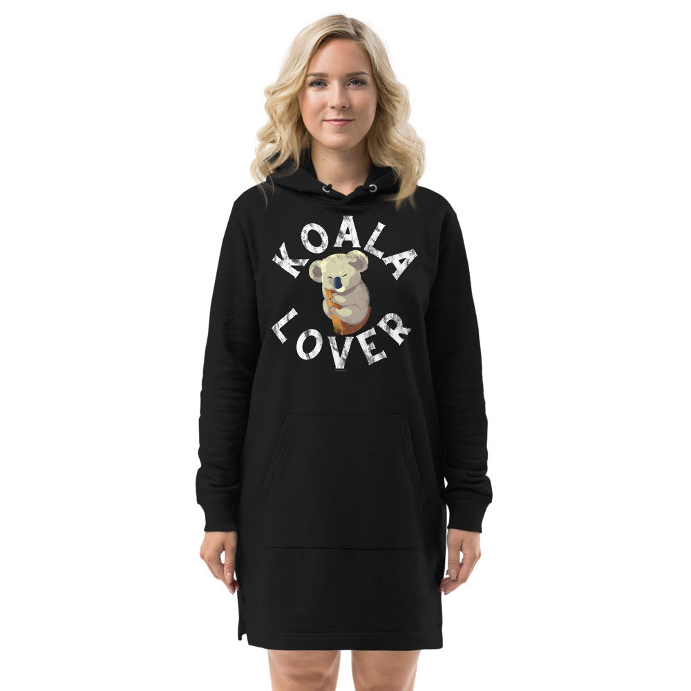 Koala Lover Hoodie Dress