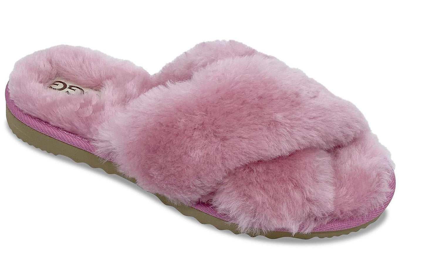 PeekAboo Cross Over UGG Slipper