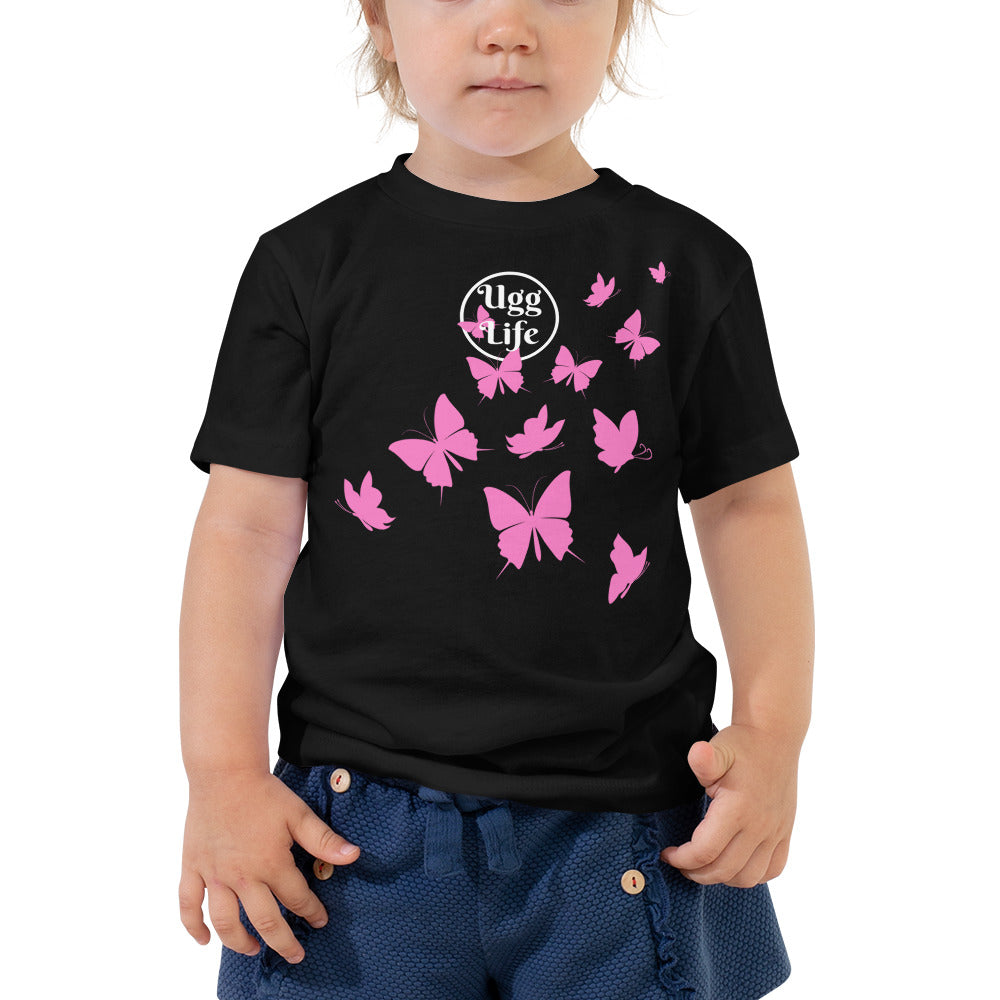 Butterfly Toddler Short Sleeve Tee