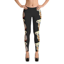Load image into Gallery viewer, Koala Lover Black Leggings

