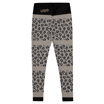 Leopard Print Leggings - Light Colour